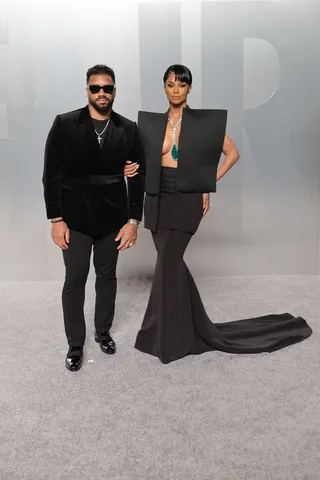 Russell Wilson and Ciara