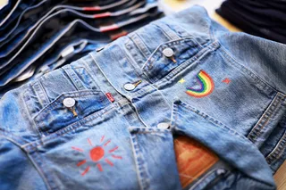 Custom Embroidered jacket&nbsp; - (Photo: Meredith Andrews)