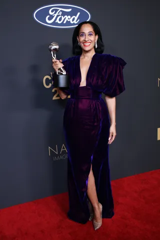 Outstanding Actress in a Comedy Series winner Tracee Ellis Ross - (Photo by Robin L Marshall/Getty Images for BET)