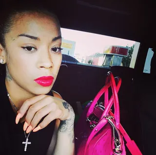 Matching - Keyshia likes to keep things cohesive.&nbsp;  (Photo: Keyshia Cole via Instagram)