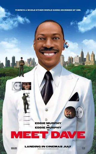 Meet Dave, Friday at 3P/2C - Eddie Murphy's taking over his own body. (Photo: Twentieth Century Fox Pictures)