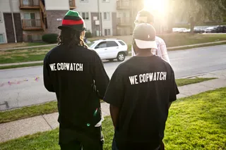 Eyes on Authority - David Whitt started a local organization called the Canfield Watchmen in Ferguson.&nbsp;(Photo: Lucas Alvarado-Farrar/Whose Streets Media)