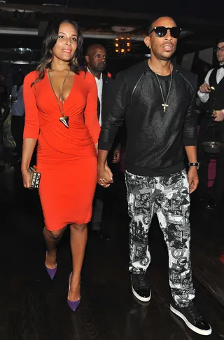 Scene and Be Seen - The red-hot couple hits up Hollywood Hangover at Gold Room in Atlanta looking polished and picture perfect. They each have their own sense of style that meshes wonderfully with the other's.&nbsp;  (Photo: Prince Williams/FilmMagic)