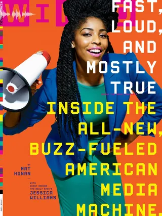 Jessica Williams on Wired - From The Daily Show to the newsstands! We’re loving Jessica’s colorblocking skills.(Photo: Wired Magazine, January 2014)