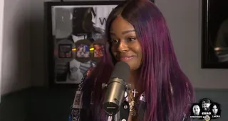 Azealia Banks Fights the Power on the Hot 97 Morning Show - Azealia Banks stopped by the Hot 97 Morning Show today and bared her soul and unleashed a few statements tearing into a few hip hop stars. They say the truth hurts and Azealia's truths cut deep. Peep a few things she revealed.— Michael Harris (@IceBlueVA)(Photo: Hot 97 via YouTube.com)