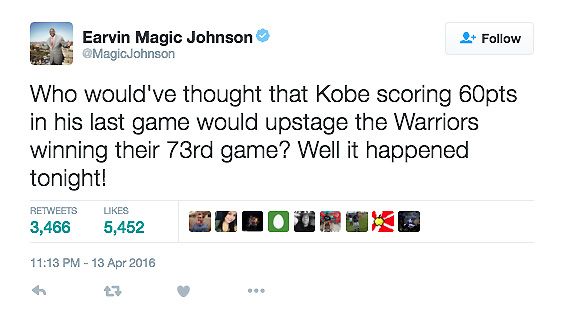 Magic Johnson - How - Image 5 from Tweet Sheet: Best Reaction to the ...