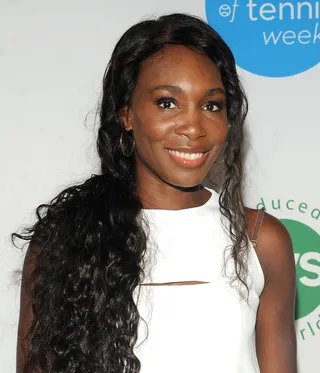 Venus Williams: June 17 - The tennis champ continued to dominate the court at 35.(Photo: Brad Barket/Getty Images for Taste of Tennis Week)