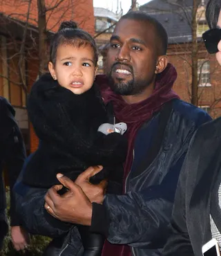 Only One - Ye and the heir to his throne take a stroll through London.(Photo: Palace Lee, PacificCoastNews)