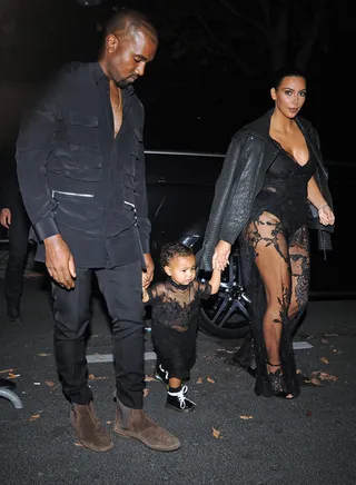 Nori in Paris - North West had all eyes on her when she visited Paris Fashion Week.(Photo: &nbsp;Ralph, PacificCoastNews)