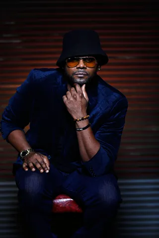 Carl Thomas poses before the 2019 Soul Train Awards.&nbsp; - (Photo: Ser Baffo)