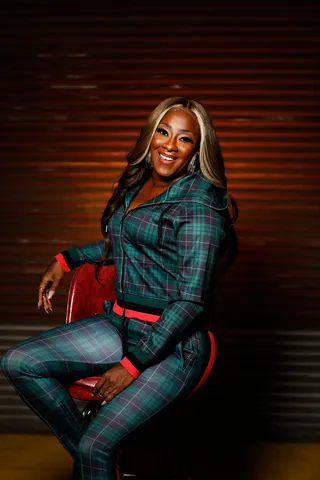 Soul Cypher performer Le'Andria Johnson flashes a smile.&nbsp; - (Photo: Ser Baffo)