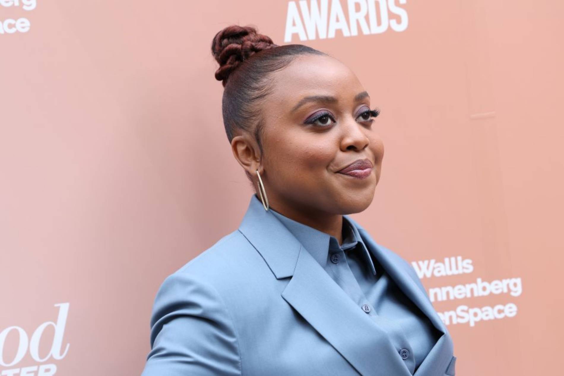 Quinta Brunson attends The Hollywood Reporter 2nd Annual "Raising Our Voices" event at Audrey Irmas Pavilion on May 31, 2023 in Los Angeles, California. (Photo by Robin L Marshall/WireImage)