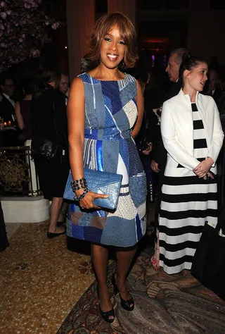 Gayle King - @GayleKing: "News we have dreaded for so long nelson mandela is gone will never be anyone like HIM. He changed the world best of all he changed hearts."(Photo by Brad Barket/Getty Images)