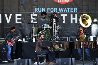 Deeply Rooted in Music - The Roots teamed up with John Legend in Brooklyn to perform for the Dow Live Earth Run for Water. John's passion extends beyond music and he is known for always giving back to the community.(Photo: Bryan Bedder/Getty Images for Live Earth Events)