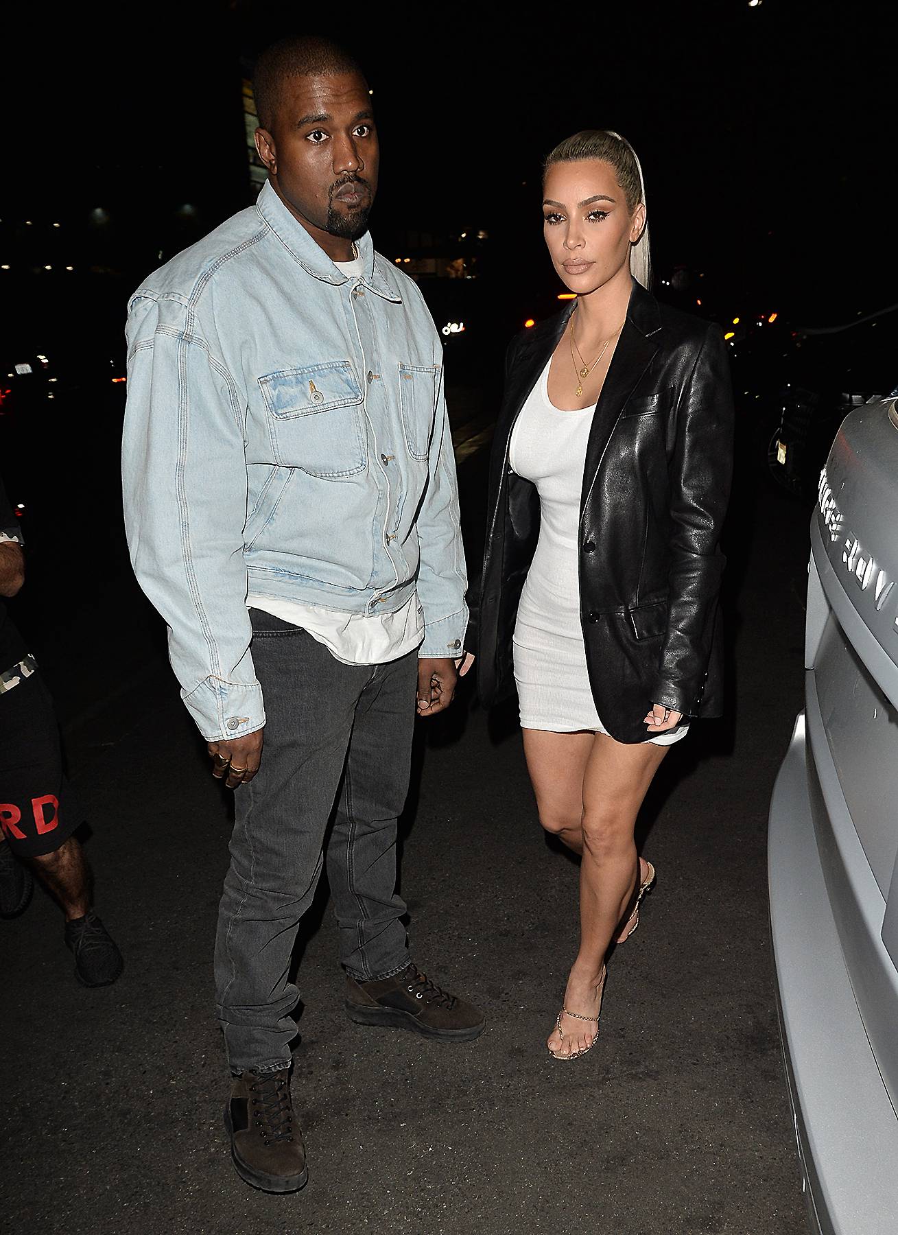 B-Day&nbsp; - Kim Kardashian celebrates her 37th birthday with Kanye at Carousel in Los Angeles.(Photo: All Access / SPW / Splash News)