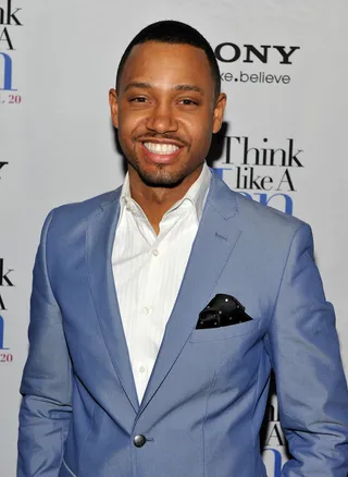 Terrence J (@TerrenceJ) - TWEET: "About to be on Wendy Williams live in a few mins. Tune in! #ThinkLikeAMan"  106 and Park host Terrence J anticipates his appearance on The Wendy Williams Show to promote his upcoming film Think Like a Man.(Photo: Fernando Leon/Getty Images)