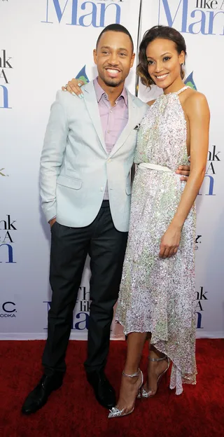 Selita Ebanks - Selita had to step it up a few notches to compete with Terrence J on the red carpet for the Think Like a Man premiere. She shined in a sequined halter dress paired with her own Christian Louboutin Illusion pumps in silver.  (Photo: Frederick M. Brown/Getty Images)