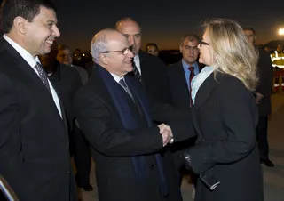 Algeria Pressured on Mali Intervention - U.S. Secretary of State Hillary Clinton visited Algeria Monday and urged the country to support an Africa-led military intervention in northern Mali. Tuareg rebels have besieged the northern two-thirds of Mali with alleged al-Qaeda links since a military coup in March. (Photo: AP Photo, Saul Loeb, Pool)