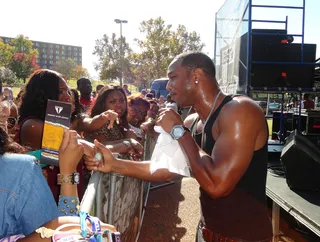 Tennessee State - Ray Lavender serenading the crowd  (Photo: BET)