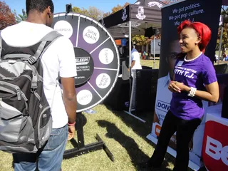 Tennessee State&nbsp; - Don't Sleep!&nbsp;prize wheel  (Photo: BET)