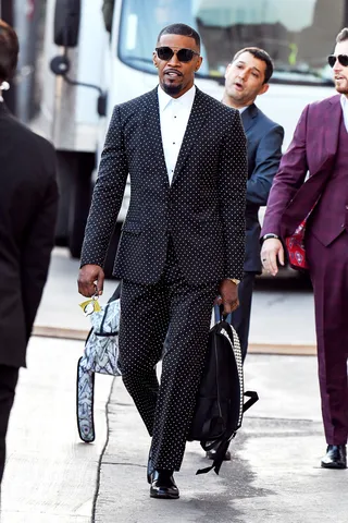 Jamie Foxx - Jamie Foxx&nbsp;was seen out and about in Los Angeles. (Photo: PG/Bauer-Griffin/GC Images)&nbsp;