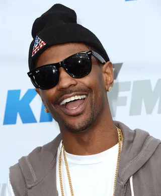 Big Sean (@BigSean) - TWEET: "Happy Birthday to the person who put me on! U the reason I can take care of my family @kanyewest thank u"   Big Sean shows G.O.O.D. Music head Kanye West some birthday love.(Photo: Frazer Harrison/Getty Images)