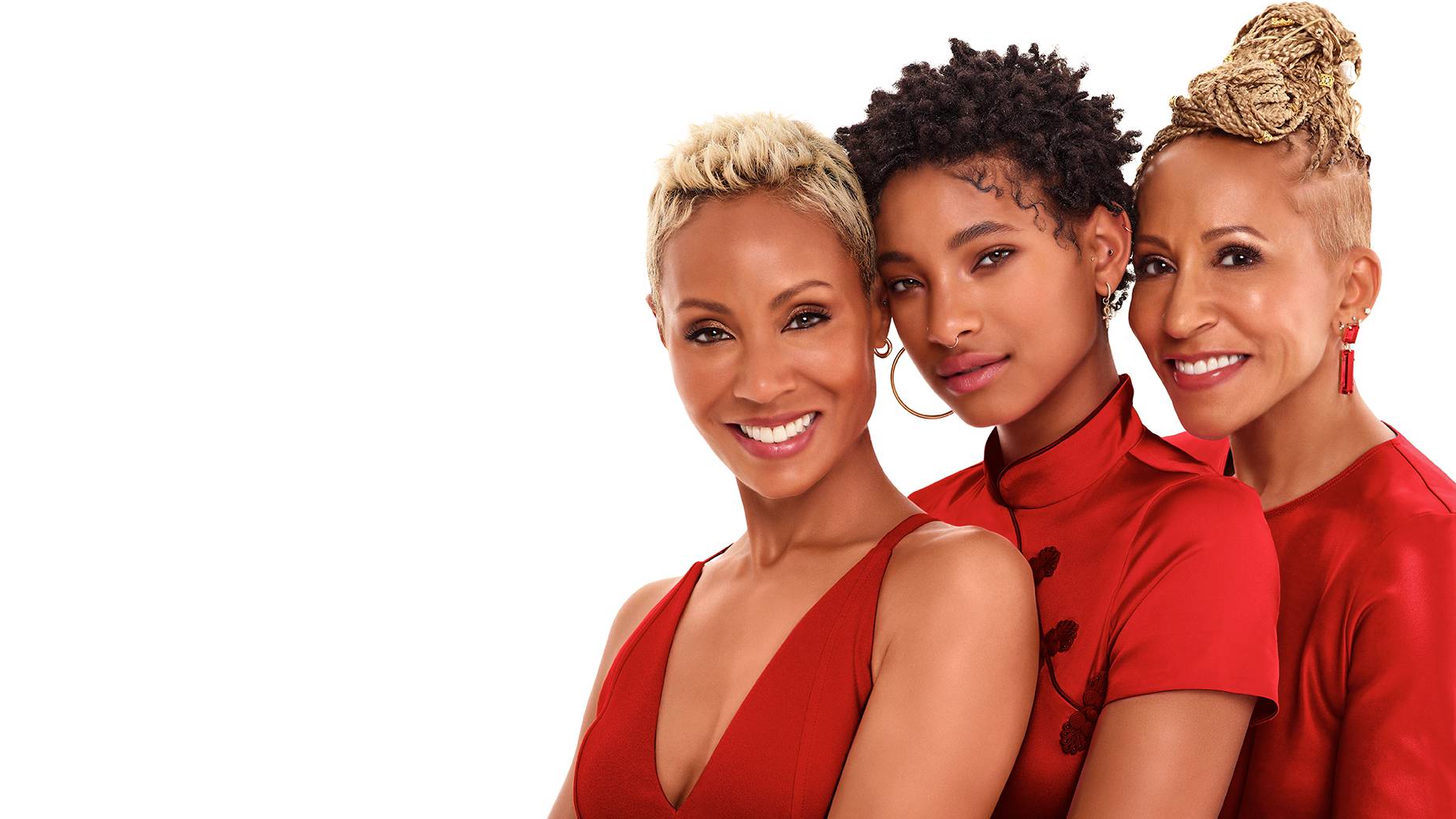 Red Table Talk, JADA PINKETT SMITH, WILLOW SMITH, AND ADRIENNE BANFIELD NORRIS