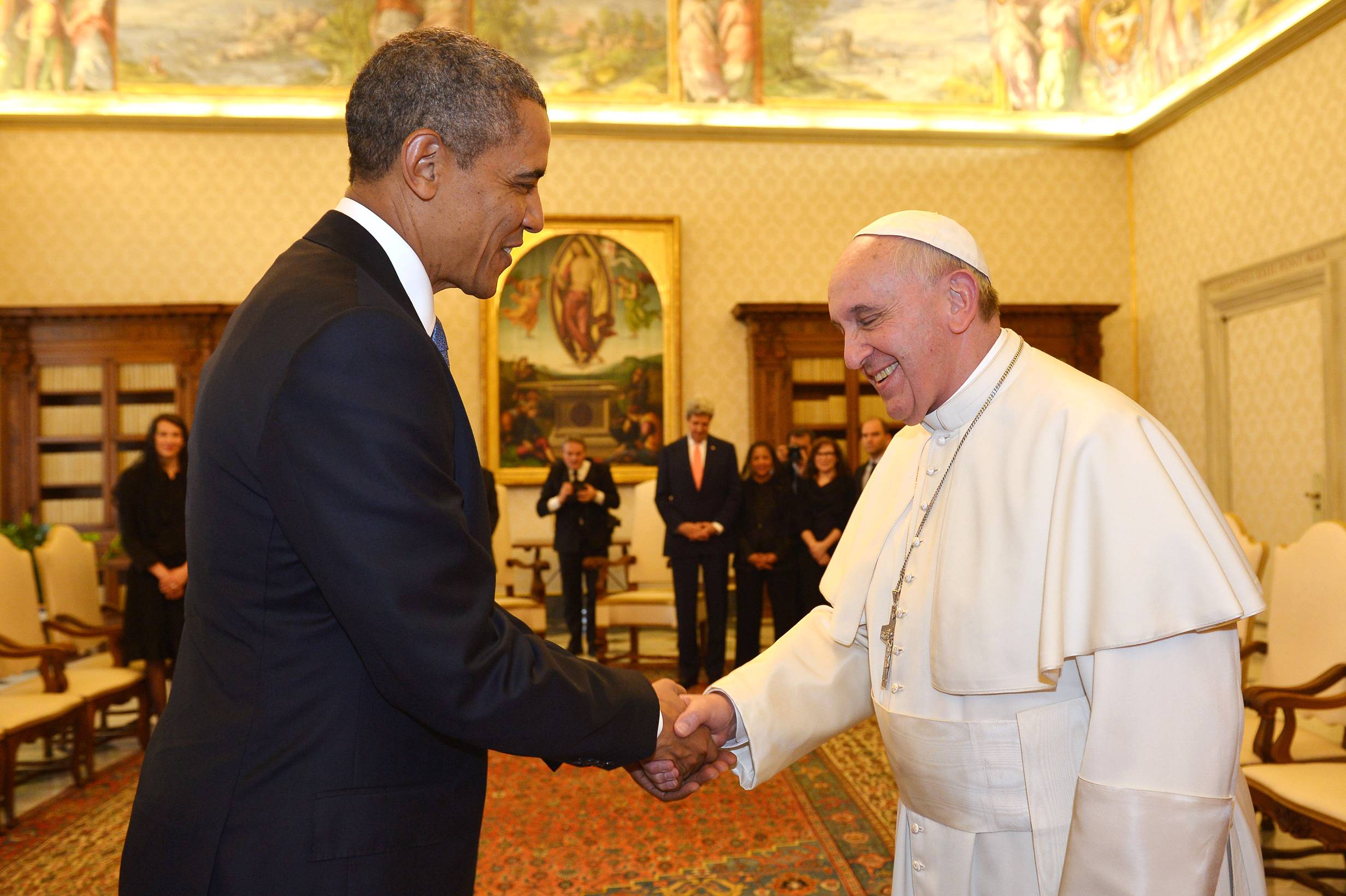 Barack Obama, Pope Francis