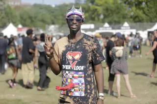 Afropunk Attendee - (Photo: Caleb Davis/BET)