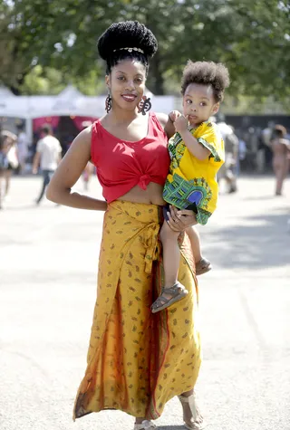 Afropunk Attendees - (Photo: Caleb Davis/BET)