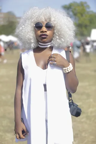 Afropunk Attendee - (Photo: Caleb Davis/BET)