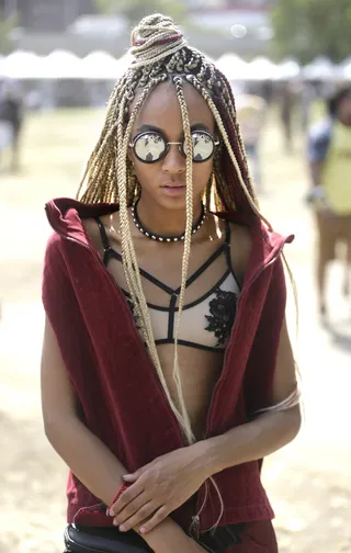 Afropunk Attendee - (Photo: Caleb Davis/BET)