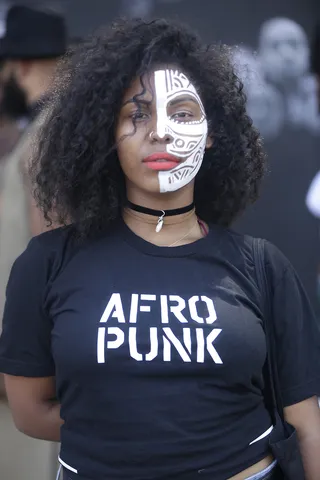 Afropunk Attendee - (Photo: Caleb Davis/BET)