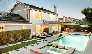 New Neighborhood - Grandma Kris wants to be close to the coming baby Kardashian so much that she bought her son and Blac a brand new house in Calabasas. Now the whole family will just be a stone's throw away.&nbsp;(Photo: Trulia)&nbsp;