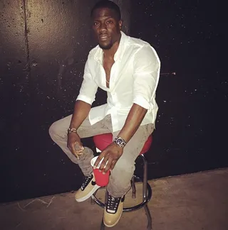 FSU Has Hart - Kevin before he hits the stage at FSU.  (Photo: Kevin Hart via Instagram)&nbsp;
