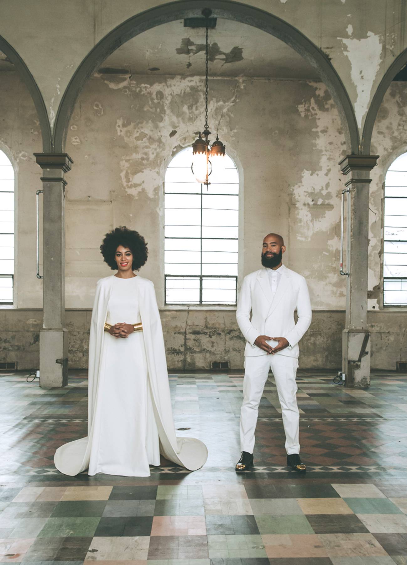 Best Wedding Style: Solange Knowles and Alan Ferguson. 