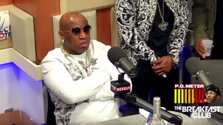 Birdman Pulls Up to the Studio and Demands Respect - The Breakfast Club may have just conducted the shortest interview ever. Birdman pulled up to the radio station and exchanged some choice words with Charlemagne tha God. &nbsp;(Photo: The Breakfast Club via Youtube)