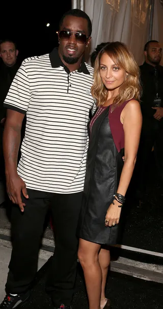 Diddy and Nicki - Designers Sean "Diddy"&nbsp;Combs and Nicole Richie attend Macy's Passport Presents: Glamorama&nbsp;— 30th Anniversary in Los Angeles held at the Orpheum Theatre in Los Angeles.(Photo: Christopher Polk/Getty Images)