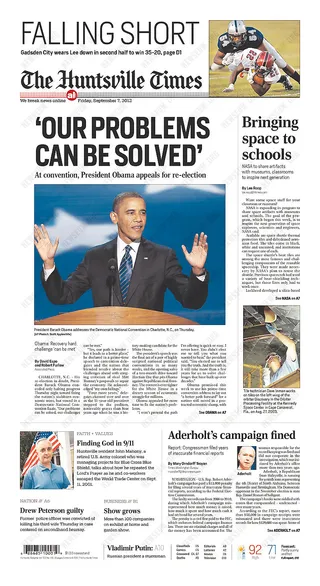 The Hunstville Times - (Photo: Newseum.com)