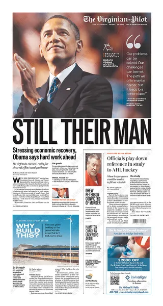 The Virginian-Pilot - (Photo: Newseum.com)