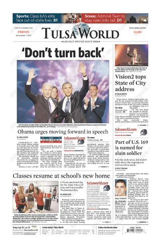 Tulsa World - (Photo: Newseum.com)