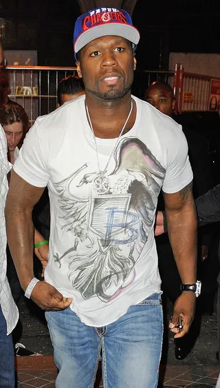 50 Cent @50cent - Tweet: "@chiefkeef if you still In new York come see me @50cent"50 tells young Chi-town rapper Chief Keef to pay him a visit in the Big Apple.&nbsp; (Photo: DLM Press/PacificCoastNews.com)