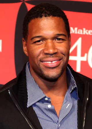 Michael Strahan @MichaelStrahan - Tweet:&nbsp;RIP to my friend Michael Clarke Duncan. A kind and gentle Giant. A friend that will be missed!!&nbsp;#prayers&nbsp;(Photo:&nbsp; Robin Marchant/Getty Images for ESPN)