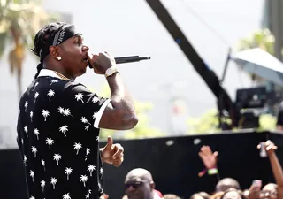 The Homie Compton AV Pulled Up And Put On For The City - (Photo: Ser Baffo/Getty Images for BET)&nbsp;