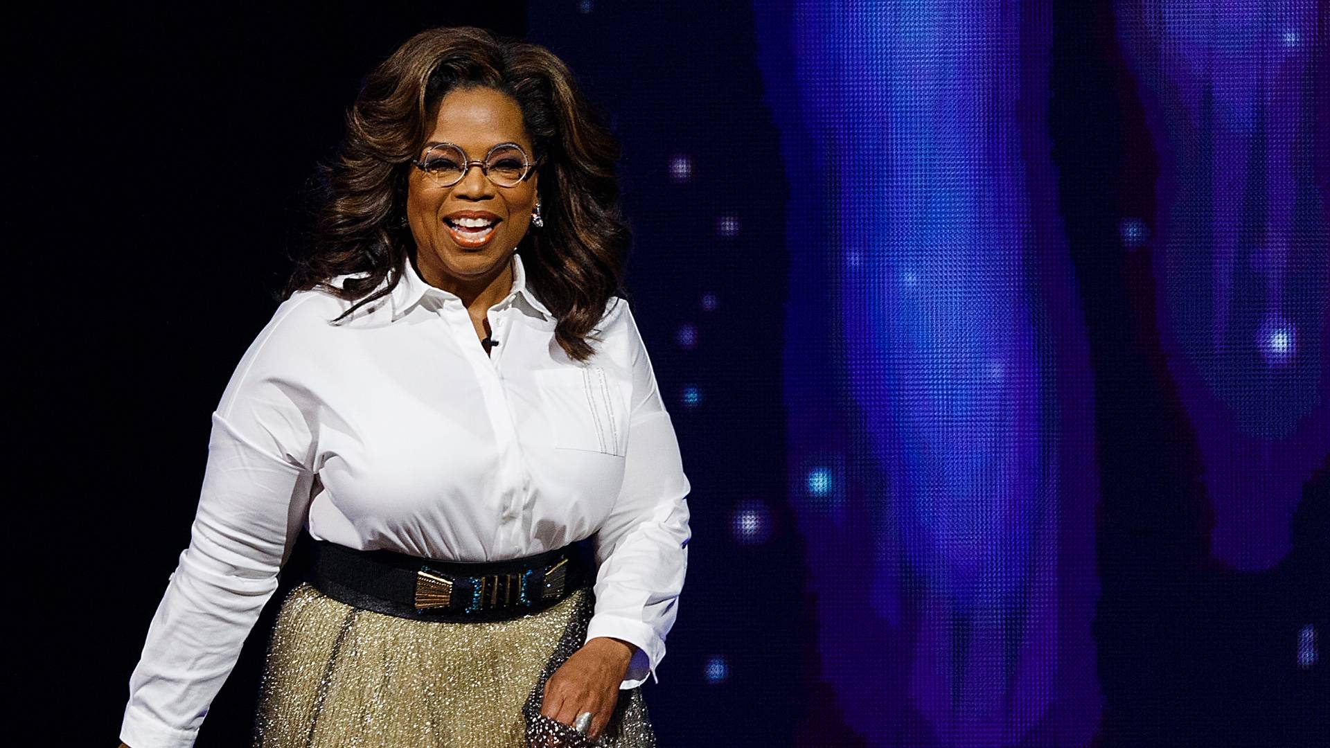 Oprah Winfrey on BET Buzz 2020.