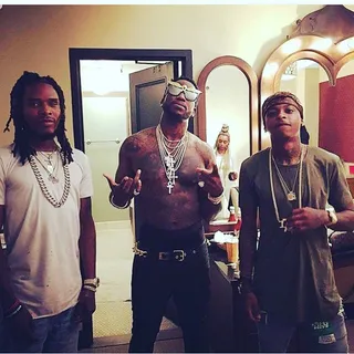 He can still make the newest rappers in the game gush when they meet him.&nbsp; - (Photo: Fetty Wap via Instagram)
