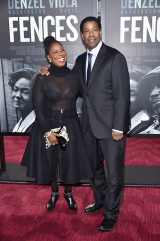 Denzel and Pauletta Washington 2016