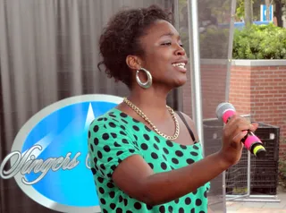 Jackson State University&nbsp; - Singer's Spotlight Contestant.(Photo: BET)