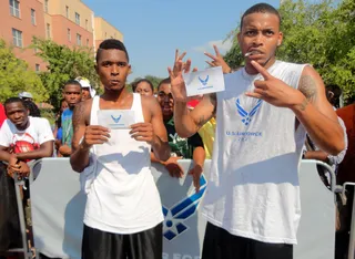 Jackson State University - 2-on-2 winners Josh Collins and Henry Moore.   (Photo: BET)