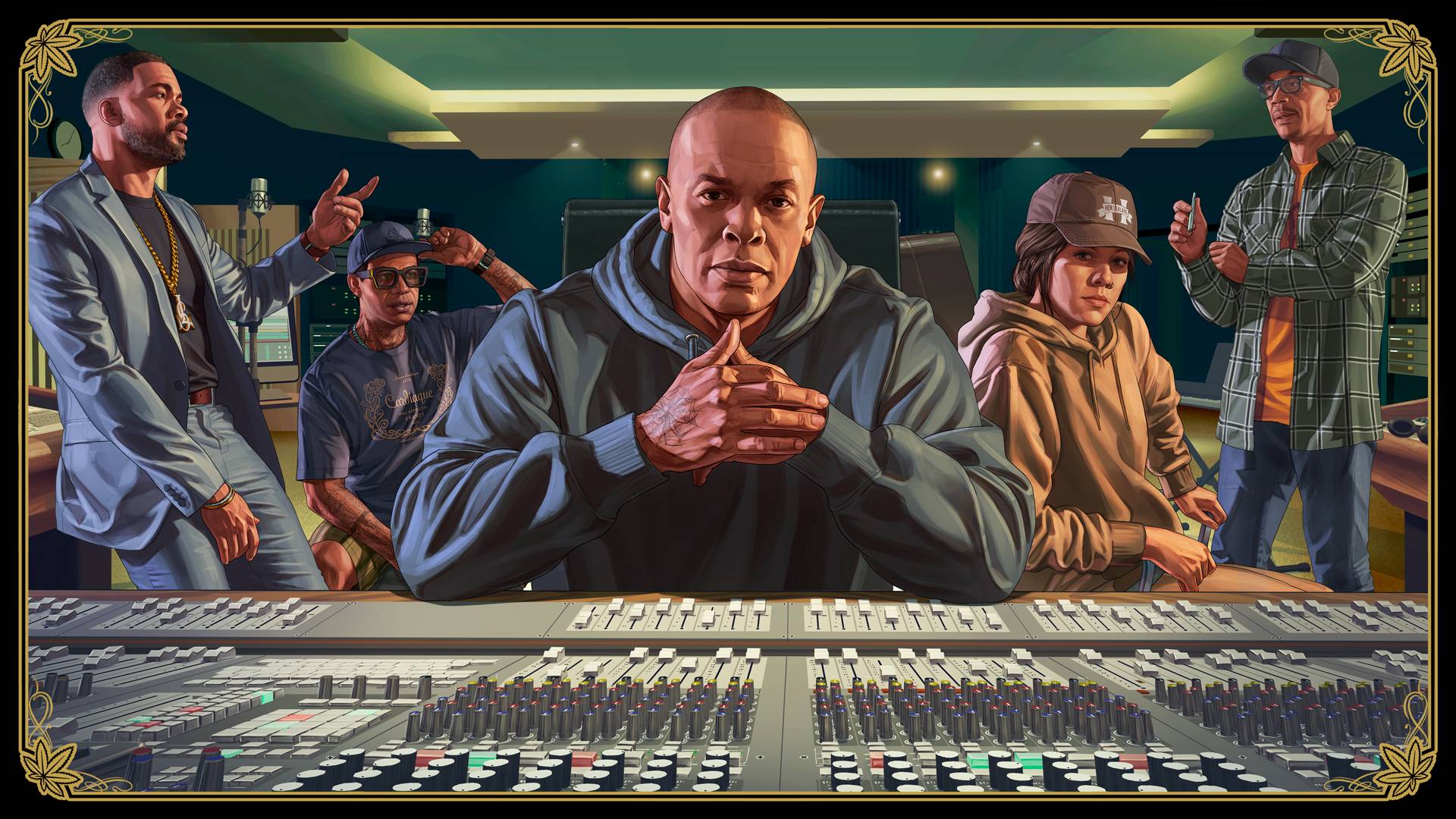 The Oral History of How Dr. Dre Joined 'GTA Online: The Contract' | News |  BET, image size:1920x1080